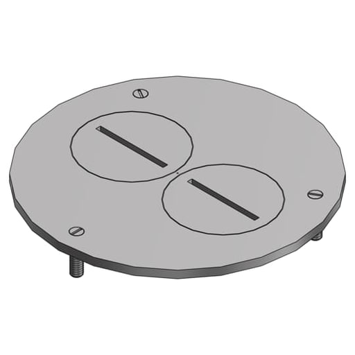 Thomas & Betts Co - Steel City P-60-DU-AL Aluminum Cover Plate