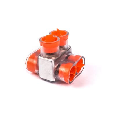 Thomas & Betts Co - Homac CSB-350-2 2-Position 2-Side Clear Insulated Multi-Tap