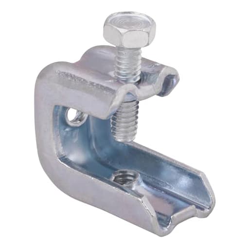 Thomas & Betts Co - Steel-City BC1-TB 5/8" Malleable Iron Beam Clamp, 1/4"-20 Thread