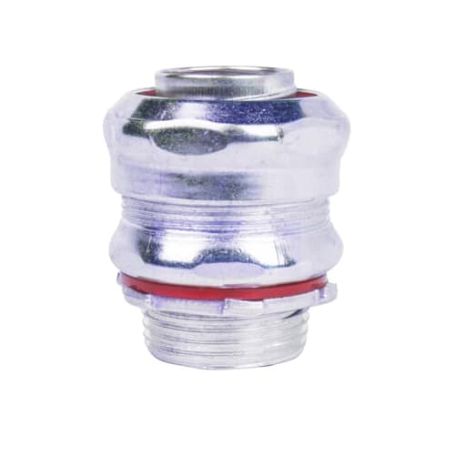 Thomas & Betts Co - Steel City LT50-SC 1/2 Inch Zinc Plated Steel Straight Liquidtight Connector