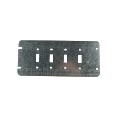 Thomas & Betts Co - Steel City 4-GCS 4-Gang Toggle Switch Cover