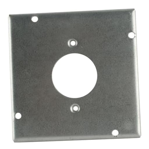 Thomas & Betts Co - Steel City RSL-4 4-11/16 Square Twist Lock Receptacle Steel Cover