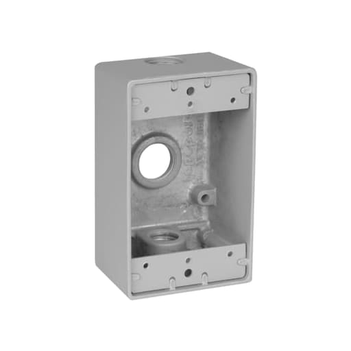 Thomas & Betts Co - Red Dot IH3-2 3-Hole 3/4 Inch Dry-Tite Device Box