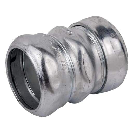 Thomas & Betts Co - Steel City TK115A 1-1/2" EMT Compression Coupling, Steel