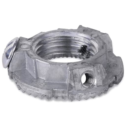 Thomas & Betts Co - Thomas & Betts L300GRA-TB 3 Inch Aluminum Ground Locknut