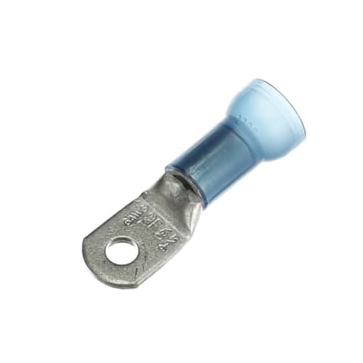 Thomas & Betts Co - Thomas & Betts RE267 #10 Bolt Hole 6 AWG Blue Insulated Nylon Ring Terminal