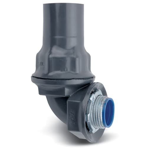 Ocal / Thomas & Betts - ABB ST390-G PVC CTD LT COND CONN 90