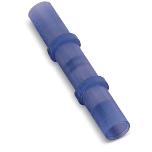 Thomas & Betts Co - Thomas & Betts 2RBB 16 to 14 AWG 1.52 Inch Blue Electrotinned Copper Nylon Insulated Aircraft Splice