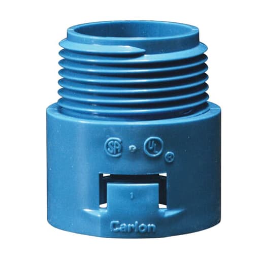 Thomas & Betts Co - ABB A243E-6R ENT ADPTR 3/4IN BLUE P