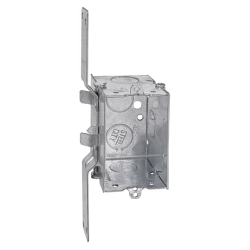 Thomas & Betts Co - Steel City CDV-25 12.5cu.in Gangable Steel Switch Box with Brackets