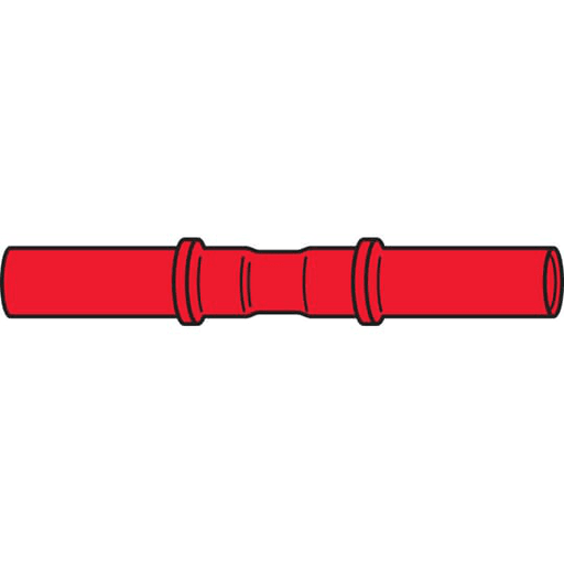 Thomas & Betts Co - Thomas & Betts 2RAA 1.52 Inch Length 22-18 AWG Wire Range Insulated Nylon Aircraft Splice