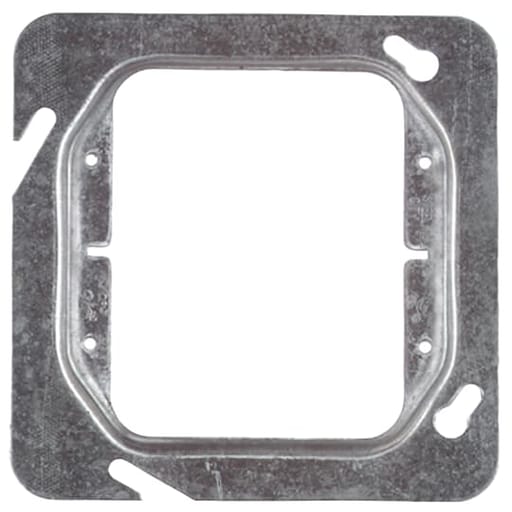 Thomas & Betts Co - Steel-City 72C16 4-11/16" Steel Square Box Device Cover, 1-1/4" Raised, 8.3 cu.in.