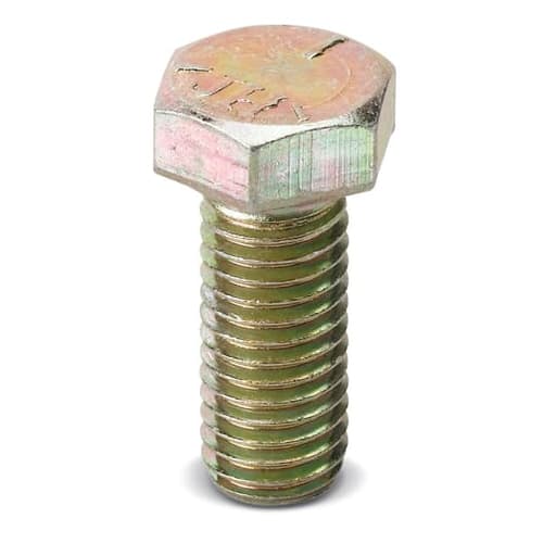 Thomas & Betts Co - Kindorf H-113-B 1/2-13 x 1 Inch Galv Krom Carbon Steel Hex Head Cap Screw