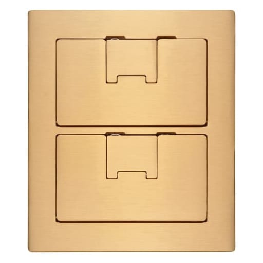 Thomas & Betts Co - Carlon E9762B Double Brown Cover Assembly