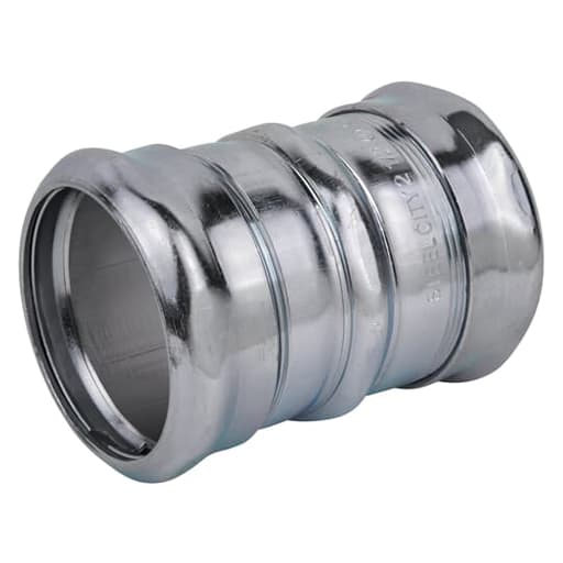 Thomas & Betts Co - Steel City TK117A 2-1/2" EMT Compression Coupling, Steel