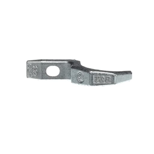 Thomas & Betts Co - Thomas & Betts 1280 1-1/2" 1-Hole Pipe Strap, Malleable Iron / Hot-Dip Galvanized Finish. Use with Rigid / IMC Conduit
