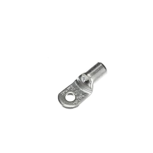 Thomas & Betts Co - Thomas & Betts G971 Non-Insulated Large Tubular Ring Terminal - #2, 1/4"bolt (100/Pkg)