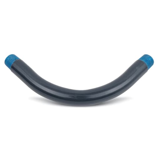 Ocal / Thomas & Betts - Ocal ELL1-G 1" PVC-Coated 90deg Elbow, Standard Radius, Galv Steel - Gray