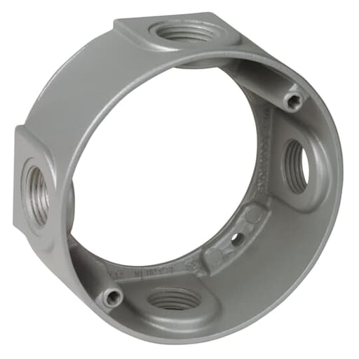 Thomas & Betts Co - Red Dot S130E 1/2 Inch 17 In. 4-Hole Round Outlet Box Extension