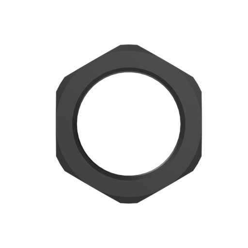 Thomas & Betts Co - ABB BMN-M25 LOCKNUT PA6 M25X1.5 BLK