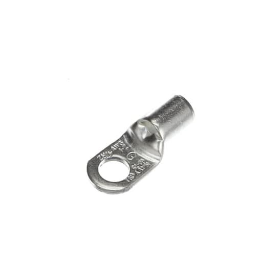 Thomas & Betts Co - Thomas & Betts G973 Non-Insulated Large Tubular Ring Terminal - #2, 3/8"bolt (100/Pkg)