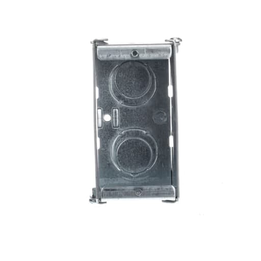 Thomas & Betts Co - Steel City GW-125-G 3-3/4" x 1-15/16" Gangable Masonry Box, 2-1/2" Deep, 1/2" & 3/4" KO's, Steel, 15.0"³