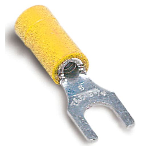 Thomas & Betts Co - Catamount TV10-14F-L 12-10 #14 AWG Vinyl Insulated Fork Terminal