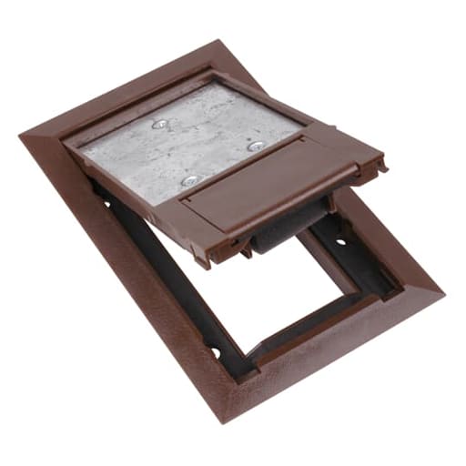 Thomas & Betts Co - Steel City 664-CST-SW-BRN Brown Scrubwater-Tight Cover