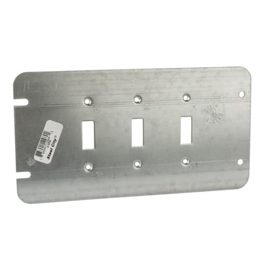 Thomas & Betts Co - Steel City 3-GCS 3-Gang Toggle Switche Cover