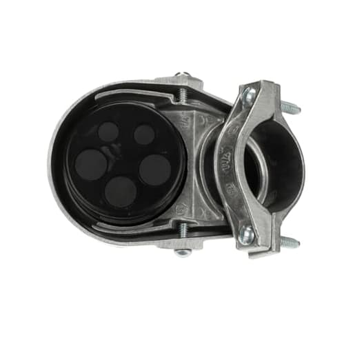 Thomas & Betts Co - Steel City SH104 1-1/4" Aluminum Service Cap, Clamp Type for Rigid/IMC/EMT