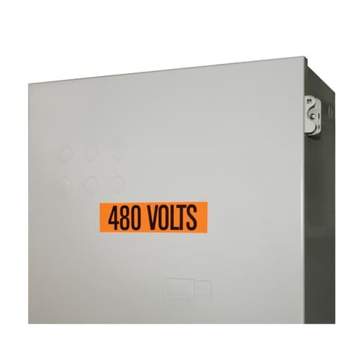 Thomas & Betts Co - ABB WJT5016 VNYL MARKER-2-1/4X9 L24