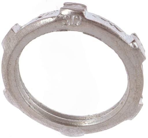 Thomas & Betts Co - Steel City LN-103 1" Conduit Locknut - Steel/Zinc Plated