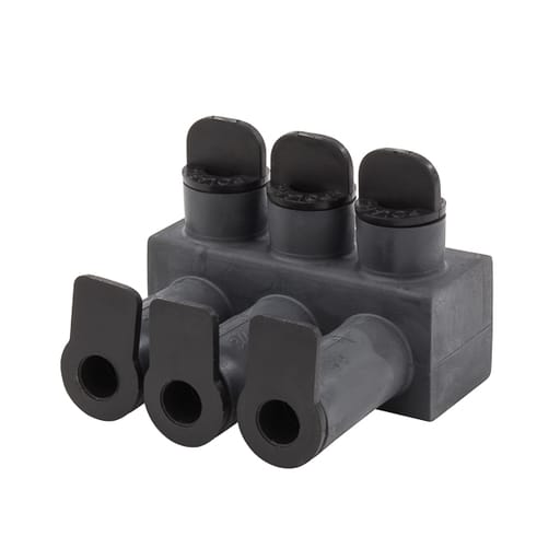 NSi - NSI ISPB2/0-3 14 to 2/0 AWG 3-Port Submersible Pedestal Connector