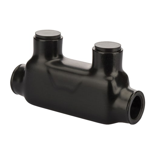 NSi - NSI ISR-1/0 14 to 1/0 AWG Black Plastisol Inline Splicer/Reducer