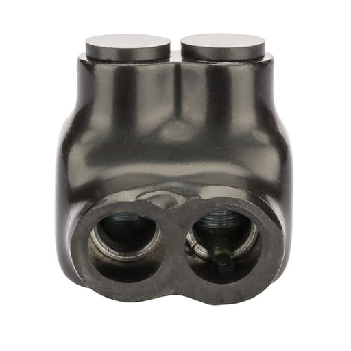 NSi - NSI IT-1/0 14 to 1/0 AWG Black Plastisol 2-Port Insulated Tap Connector