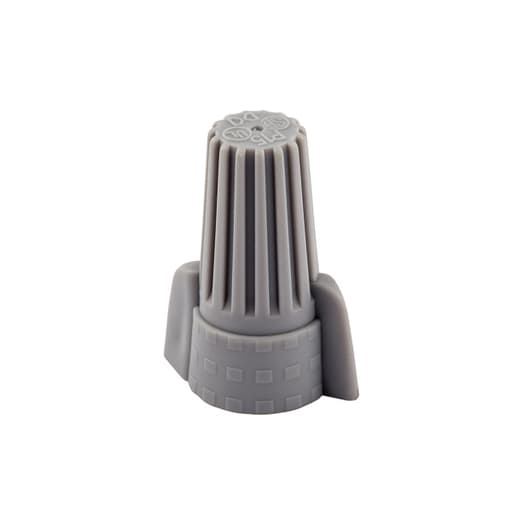 NSi - NSI WWC-G-B 18 to 10 AWG Gray Thermoplastic Standard Winged Grounding Wire Connector