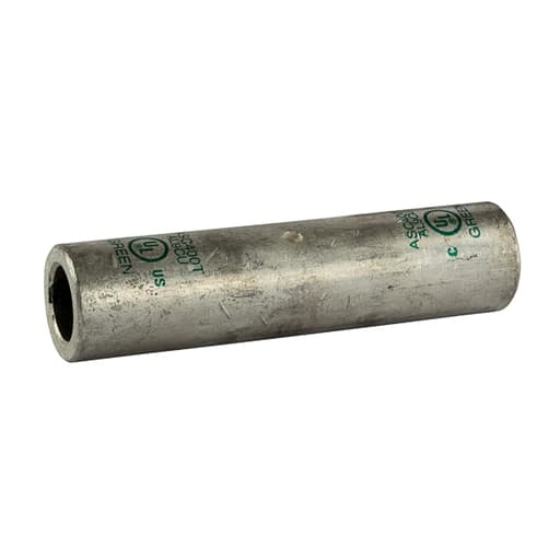 NSi - NSI ASC400T 400 MCM Green Tinned Aluminum Standard Barrel 2-Conductor Dual Rated Compression Splice