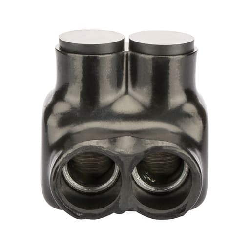 NSi - NSI IT-250 6 AWG to 250 MCM Black Plastisol 2-Port Insulated Tap Connector