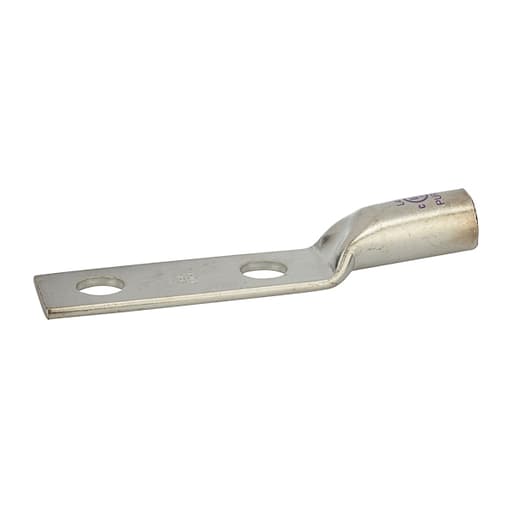 NSi - NSI L40N 1/2 Inch 4/0 AWG Purple Copper Long Barrel 2-Hole Compression Lug