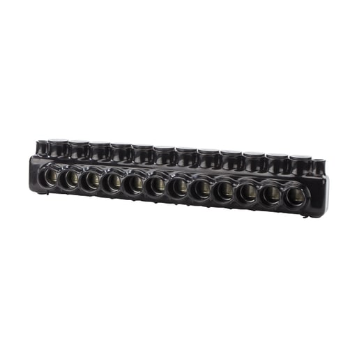 NSi - NSI IPLMD750-12 250 to 750 MCM Black Plastisol 12-Port 2-Side Entry Insulated Multi-Cable Connector
