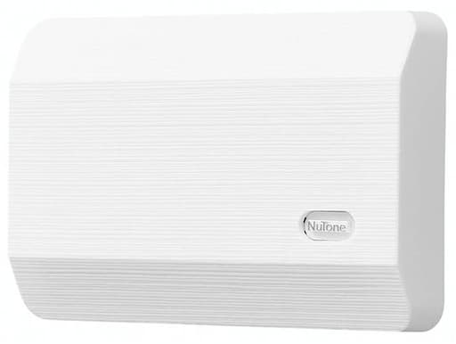 Nutone - Nutone LA11WH Decorative Wired Doorbell, 2-Note Surface Mount, 16 Volt, White Textured Finish