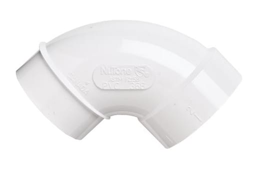 Nutone - Broan CF368 90 Degrees PVC Central Vacuum System Elbow