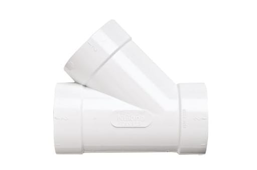 Nutone - Broan CF387 45 Degrees PVC Central Vacuum System Wye