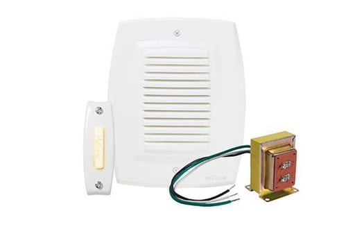 Nutone - Broan BK147LWH 2-Note 2.25 x 8.25 x 6.625 Inch Door Chime