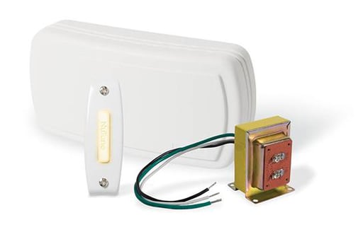 Nutone - Broan BK115LWH 2-Note 16 Volt 9 x 2 x 5 Inch Door Chime