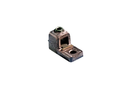 Panduit Corp - Panduit HL1-25-X Copper Mechanical Lug, 1 Hole, Internal Pressure Plate, #14 SOL - #8 STR, 1/4" (6.4mm) Stud