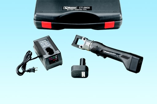 Panduit Corp - Panduit CT-2600 Battery Powered Hydraulic, 4 Ton Crimping Tool