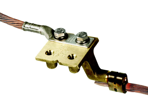 Panduit Corp - Panduit GPC4H250-2 Ground Plate Connector, #2 SOL-250 kcmil (35-120mm?)