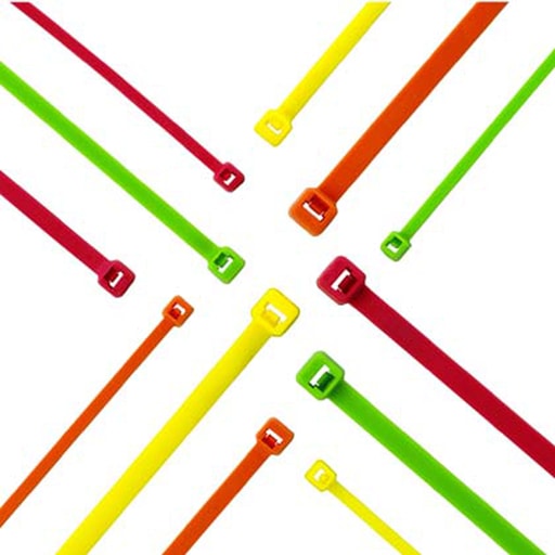 Panduit Corp - Panduit PLT3S-M54 Cable Tie, 11.5"L (292mm) Standard, Nylon, Fluorescent Yellow