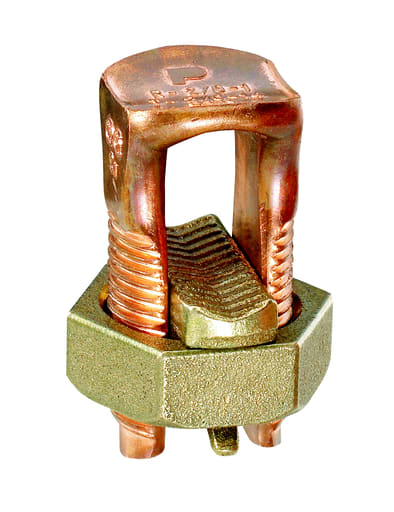 Panduit Corp - Panduit SBC8L-C Split Bolt, Copper, #16 STR - #8 STR AWG, Long Body